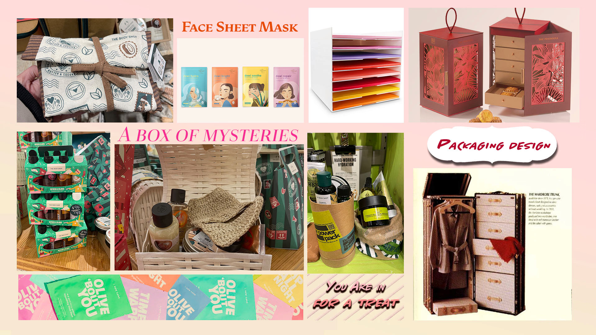 Design moodboard